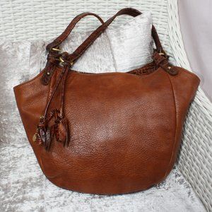 brahmin leather handbag